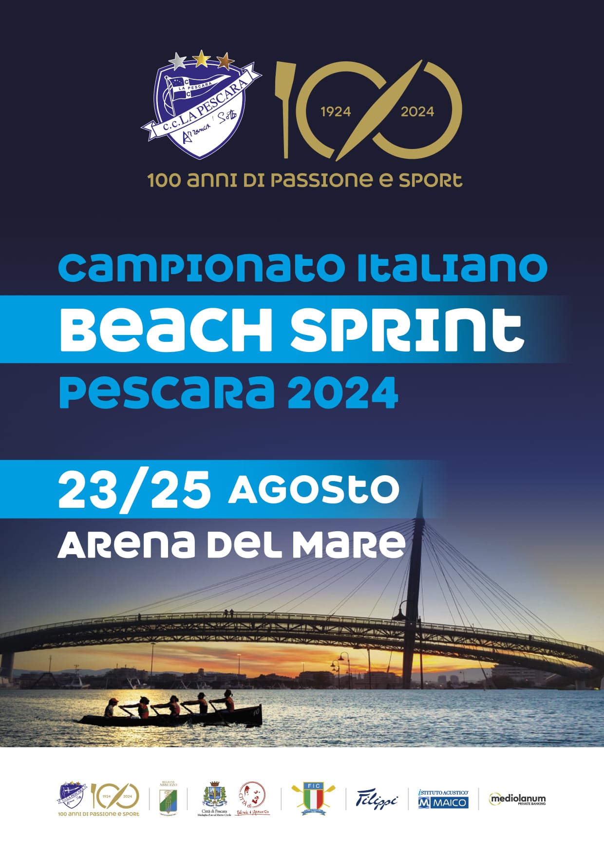 Al momento stai visualizzando Campionato Italiano “Beach Sprint” – Pescara 2024